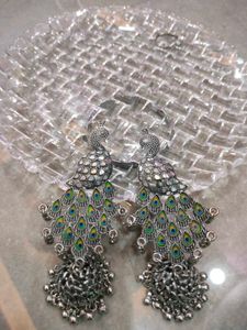 Peacock 🦚 Drop Earrings