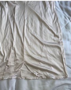 Vintage Satin Slip With Lace Details