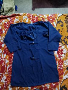 Navy Blue Top