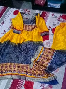 Anarkali Kurti And Plazo