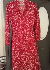 Red Midi Dress