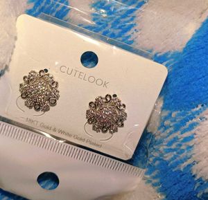 Floral Cute Silver Earrings