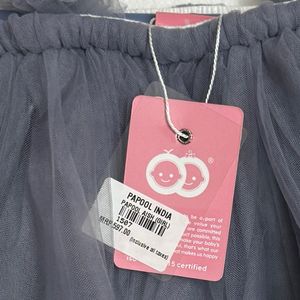 Cute Grey Tulle Dress