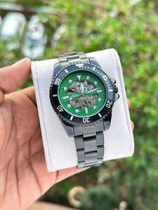 Green Face Automatic Watch Rolex Heavy Quality