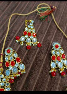 Price Drop- Beautiful Kundan Jewellery Set