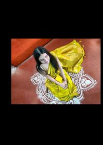 Elegant Yellow Saree