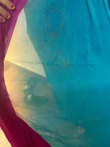 Stylish Blue Embroidered Salwar Suit