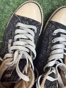 Stylish Black Sneakers