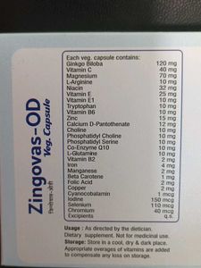 Zingovas-OD Veg Capsules