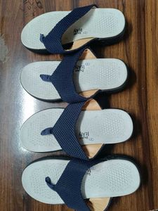 Men's Da Ego Italy Navy Blue Flip Flops