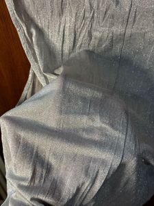 Zara silver mesh tank top