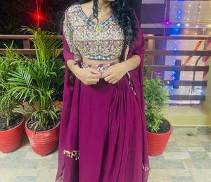 Drapped Skirt Set
