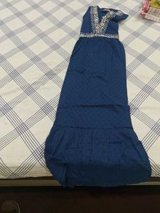 blue Reshma work dress