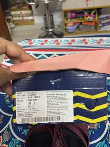 DressBerry Heels - Burgundy Straps