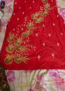 SleevelessSalwar Suit With Duppata