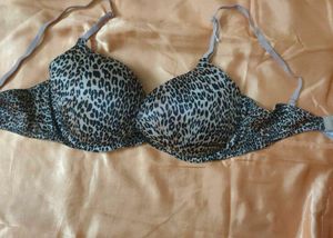 Leopard Print Bra