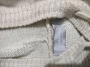 White Comfortable Sweater For Winter