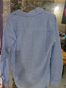 Striped Button-Down Shirt