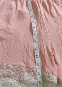 Lace Trim Shorts