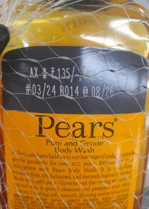 Pears Body Wash [ 250 Ml ] Pure And Gentle.