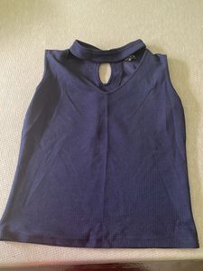 Neck Cutout Top