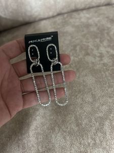 Sparkly Statement Drop Earrings