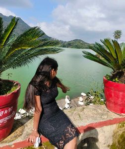 Elegant Black Lace Dress