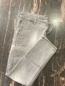 Grey Denim Jeans