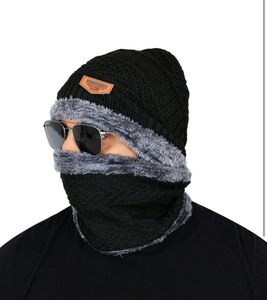 Winter Beanie Hat Scarf Set
