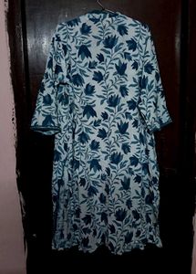 V Neck Kurta Set