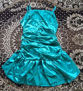 Satin Mini Dress From Urbanic