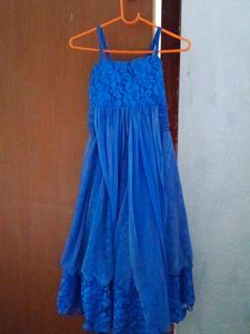 Blue Party Dress - Girls Size