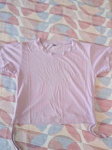 Cute Lavender Crop Top
