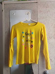 Yellow Full T Shirt