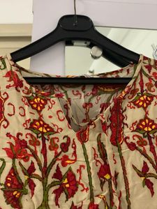 Floral Print Kurta