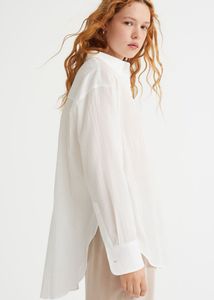 H&amp;M Oversized White Shirt