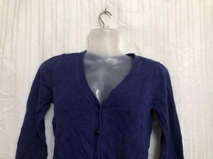 Old Navy Long Sleeve Blue Top
