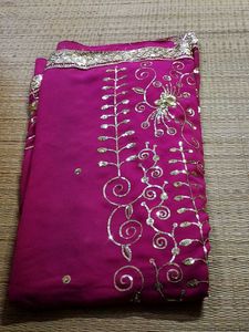 Elegant Pink Saree