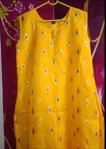 Yellow Ethnic Kurta - Elegant & Unique