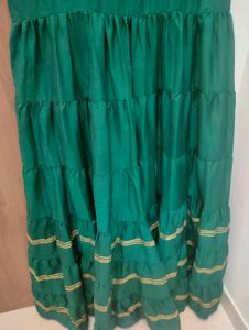 Green Ethnic Gown💚