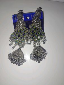 Antique Silver Earrings