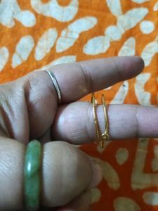 1 gm Gold Plated Earring Pair