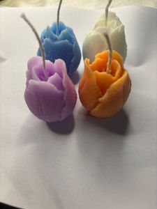 Tulip Candles - Set of 4