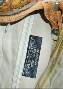 Corcodile Leather Bag Imported Paris