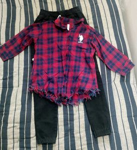 Girls Jeans Outfit Combo