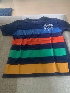 Boys casual Striped T shirt from Primark