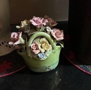 Big Sale💯Flower Porcelain Basket