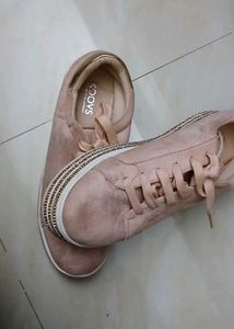 Suede Size 41 Shoes with Embellishments