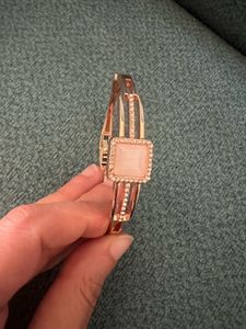 Dull Gold Bangle