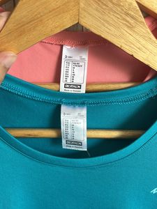 Quechua Women&#39;s Dry Fit Tshirt-Pack Of 2